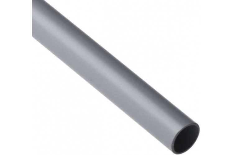 Труба ПВХ жесткая легкая диам 16 (2м) RAL 7035 | 30016-2 | Ecoplast