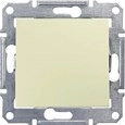 Розетки, выключатели, аксессуары цвет бежевый SEDNA Schneider Electric