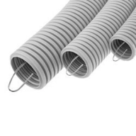 Труба ПВХ гофрир. легкая, с зондом диам 50мм (1шт = 15м) | 10150-15 | Ecoplast