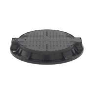 Люк чугунный тяжелый тип С250 по ГОСТ 3634-2019, с запорным устройствоми уплотняющей прокладкой | 60