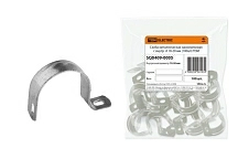 Скоба металлическая однолапковая СМО с внутр. d 19-20 мм (100шт) | SQ0409-0005 | TDM