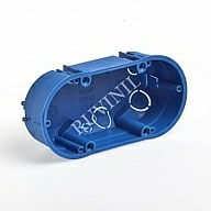 Коробка установочная 140х65х45мм двухместная | 10140 | Рувинил